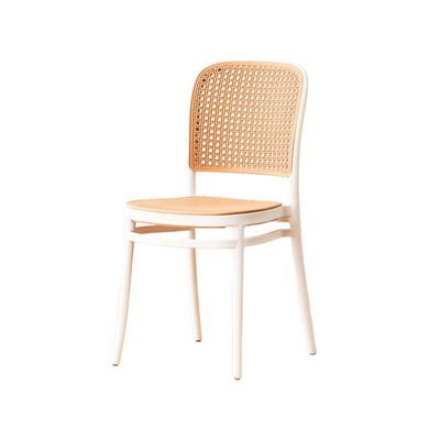 kupować Kawiarnia Plastic Bistro Krzesło Rattan Współczesne krzesła jadalne z tworzyw sztucznych produkcja online