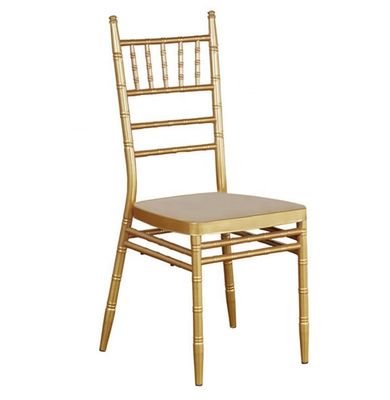kupować Restauracje Krzesła Chiavari Złote Krzesła ślubne Krzesła metalowe produkcja online