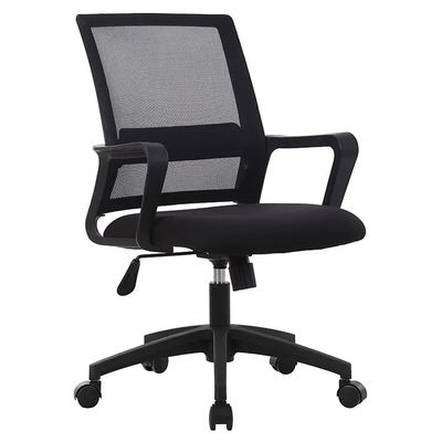 OEM ODM Słońce z tkaniny z siatki z regulacją Czarne Ergonomiczne Krzesło biurowe